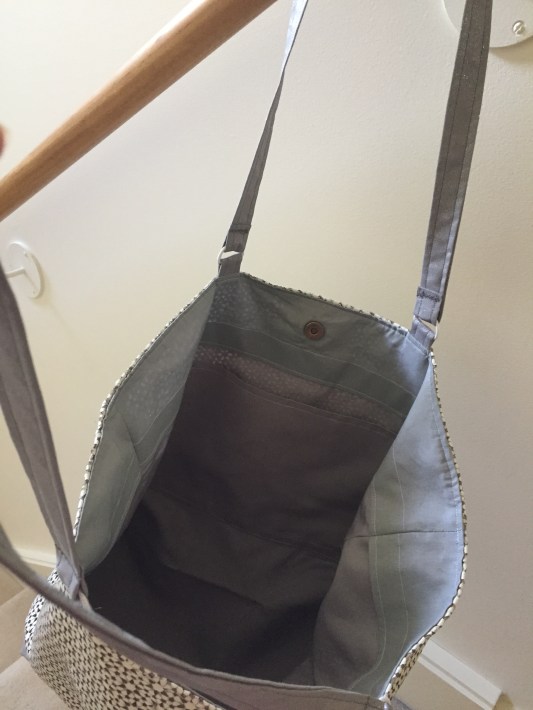 leather internal pocket